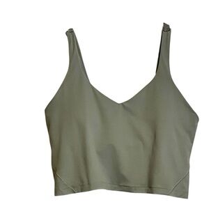 lululemon athletica Olive Tank Top